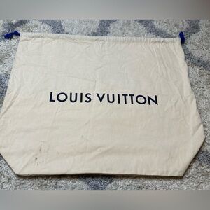Louis Vuitton Beige Cotton Bag